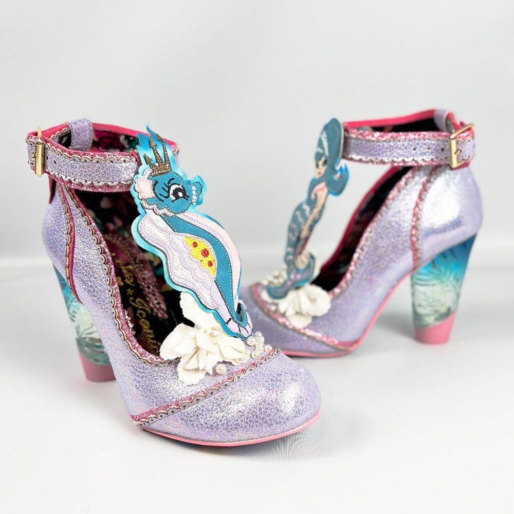 Irregular Choice Barnacle Betty Mermaid Heels – Size 37 / UK 4 – Rare Collector